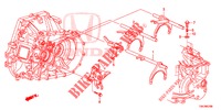 FORCA CAMBIO/SOSTEGNO CAMBIO (2.0L) per Honda CR-V 2.0 EXCLUSIVE NAVI 5 Porte 6 velocità manuale 2014