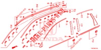 GRIGLIA ANTERIORE/MODANATURA  per Honda CR-V 2.0 EXCLUSIVE NAVI 5 Porte 6 velocità manuale 2014