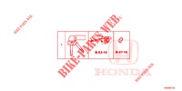 ARREDO CILINDRO CHIAVE (INTELLIGENT) (LH) per Honda CR-V 2.0 EXCLUSIVE NAVI 5 Porte 5 velocità automatico 2014