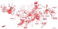 POMPA ACQUA/TERMOSTATO (2.0L) per Honda CR-V 2.0 EXCLUSIVE NAVI 5 Porte 5 velocità automatico 2014