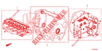 KIT GUARNIZIONE/ ASS. TRASMISSIONE (2.0L) per Honda CR-V 2.0 S 5 Porte 6 velocità manuale 2014