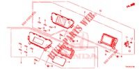 SCHERMO CENTRO (LH) per Honda CR-V 2.0 S 5 Porte 6 velocità manuale 2014