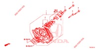 CORPO VALVOLA IMMISSIONE (2.0L) per Honda CR-V 2.0 S 5 Porte 5 velocità automatico 2014