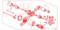 MOTORE AVVIATORE (DENSO) (2.0L) (1) per Honda CR-V 2.0 S 5 Porte 5 velocità automatico 2014