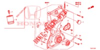 POMPA OLIO (2.0L) per Honda CR-V 2.0 S 5 Porte 5 velocità automatico 2014