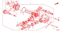 TRASFERIMENTO (2.0L) (2.4L) (4WD) per Honda CR-V 2.0 S 5 Porte 5 velocità automatico 2014