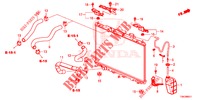 TUBO RADIATORE/SERBATOIO DI RISERVA (2) per Honda CR-V 2.0 S 5 Porte 5 velocità automatico 2014