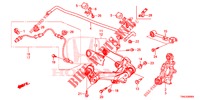 BRACCIO INFERIORE POST./ASTA RAGGIO  per Honda CR-V 2.0 COMFORT 5 Porte 6 velocità manuale 2015