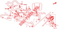 TUBO ACQUA/CONDOTTO RISCALDATORE (LH) (2.0L) per Honda CR-V 2.0 ELEGANCE 5 Porte 5 velocità automatico 2015