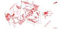 ABBELLIMENTO STRUMENTI (COTE DE PASSAGER) (LH) per Honda CR-V 2.0 EXCLUSIVE NAVI 5 Porte 6 velocità manuale 2015