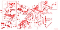 PARAFANGHI ANTERIORI  per Honda CR-V 2.0 EXCLUSIVE NAVI 5 Porte 6 velocità manuale 2015