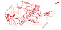 ABBELLIMENTO STRUMENTI (COTE DE PASSAGER) (LH) per Honda CR-V 2.0 EXCLUSIVE NAVI 5 Porte 5 velocità automatico 2015