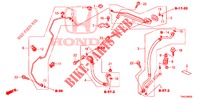 ARIA CONDIZIONATA (FLEXIBLES/TUYAUX) (LH) (2) per Honda CR-V 2.0 EXCLUSIVE NAVI 5 Porte 5 velocità automatico 2015