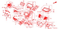 ABBELLIMENTO STRUMENTI (COTE DE CONDUCTEUR) (LH) per Honda CR-V 2.0 EXCLUSIVE L 5 Porte 5 velocità automatico 2015