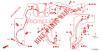 ARIA CONDIZIONATA (FLEXIBLES/TUYAUX) (LH) (2) per Honda CR-V 2.0 EXCLUSIVE L 5 Porte 5 velocità automatico 2015