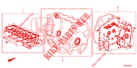 KIT GUARNIZIONE/ ASS. TRASMISSIONE (2.0L) per Honda CR-V 2.0 EXCLUSIVE L 5 Porte 5 velocità automatico 2015