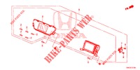 SCHERMO CENTRO (LH) per Honda CR-V 2.0 EXCLUSIVE L 5 Porte 5 velocità automatico 2015