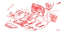 STOINO PAVIMENTO/ISOLATORE (3) per Honda CR-V 2.0 S 5 Porte 5 velocità automatico 2015