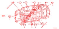 ANELLO DI TENUTA (INFERIEUR) per Honda CR-V 2.0 COMFORT 5 Porte 5 velocità automatico 2016