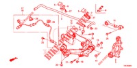 BRACCIO INFERIORE POST./ASTA RAGGIO  per Honda CR-V 2.0 COMFORT 5 Porte 5 velocità automatico 2016