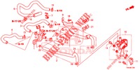 TUBO ACQUA/CONDOTTO RISCALDATORE (2.0L) (LH) per Honda CR-V 2.0 S 5 Porte 6 velocità manuale 2017