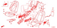SEDILE ANTERIORE/CINTURE DI SICUREZZA (D.) per Honda CR-V 1.5 BASE 5 Porte 6 velocità manuale 2019