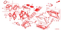 ABBELLIMENTO STRUMENTI (COTE DE PASSAGER) (LH) per Honda CR-V 1.5 MID 5 Porte 6 velocità manuale 2019