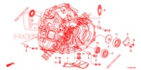 ALLOGGIO INNESTO (4WD) per Honda CR-V 1.5 MID 5 Porte 6 velocità manuale 2019