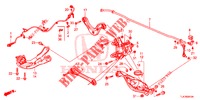 BRACCIO INFERIORE POST./ASTA RAGGIO (4WD) per Honda CR-V 1.5 MID 5 Porte 6 velocità manuale 2019