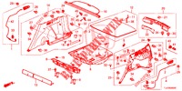 FODERAMENTO LATO POST. (1) per Honda CR-V 1.5 MID 5 Porte 6 velocità manuale 2019
