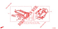 KIT GUARNIZIONE/ ASS. TRASMISSIONE (1.5L) per Honda CR-V 1.5 MID 5 Porte 6 velocità manuale 2019