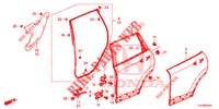 PANNELLI PORTIERE POST.(4D)  per Honda CR-V 1.5 MID 5 Porte pieno automatica 2019
