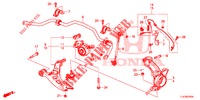 ARTICOLO ANTERIORE / BRACCIO ANTERIORE INFERIORE per Honda CR-V 1.5 TOP 5 Porte pieno automatica 2019