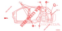 ANELLO DI TENUTA (LATERAL) per Honda CR-V DIESEL 1.6 COMFORT 5 Porte 6 velocità manuale 2014