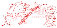 ARIA CONDIZIONATA (FLEXIBLES/TUYAUX) (DIESEL) (1.6L) (LH) per Honda CR-V DIESEL 1.6 COMFORT 5 Porte 6 velocità manuale 2014