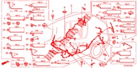 BARDATURA FILO (LH) (3) per Honda CR-V DIESEL 1.6 COMFORT 5 Porte 6 velocità manuale 2014