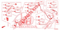 BARDATURA FILO (LH) (5) per Honda CR-V DIESEL 1.6 COMFORT 5 Porte 6 velocità manuale 2014
