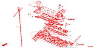 COPERTURA TESTA CILINDRO (DIESEL) (1.6L) per Honda CR-V DIESEL 1.6 COMFORT 5 Porte 6 velocità manuale 2014