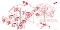 INTERRUTTORE (LH) per Honda CR-V DIESEL 1.6 COMFORT 5 Porte 6 velocità manuale 2014