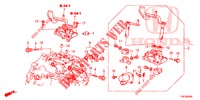LEVA DI CAMBIO (DIESEL) (1.6L) per Honda CR-V DIESEL 1.6 COMFORT 5 Porte 6 velocità manuale 2014