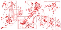 SEDILE ANTERIORE/CINTURE DI SICUREZZA  per Honda CR-V DIESEL 1.6 COMFORT 5 Porte 6 velocità manuale 2014