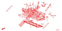 SIGILLO STELO VALVOLA/SPINA ILLUMINANTE (DIESEL) (1.6L) per Honda CR-V DIESEL 1.6 COMFORT 5 Porte 6 velocità manuale 2014