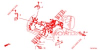 SUPPORTO DEL CABLAGGIO per Honda CR-V DIESEL 1.6 COMFORT 5 Porte 6 velocità manuale 2014