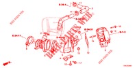 VALVOLA DI REGOLAZIONE PRESSIONE DI INGRESSO (DIESEL) (1.6L) per Honda CR-V DIESEL 1.6 COMFORT 5 Porte 6 velocità manuale 2014