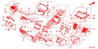 ABBELLIMENTO STRUMENTI (COTE DE CONDUCTEUR) (LH) per Honda CR-V DIESEL 1.6 ELEGANCE 5 Porte 6 velocità manuale 2014