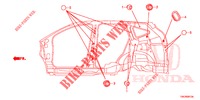ANELLO DI TENUTA (LATERAL) per Honda CR-V DIESEL 1.6 ELEGANCE 5 Porte 6 velocità manuale 2014