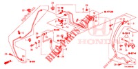 ARIA CONDIZIONATA (FLEXIBLES/TUYAUX) (DIESEL) (1.6L) (LH) per Honda CR-V DIESEL 1.6 ELEGANCE 5 Porte 6 velocità manuale 2014