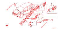 ARIA CONDIZIONATA (SENSEUR/CLIMATISEUR D'AIR AUTOMATIQUE) per Honda CR-V DIESEL 1.6 ELEGANCE 5 Porte 6 velocità manuale 2014