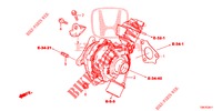 CARICATORE TURBO (DIESEL) (1.6L) per Honda CR-V DIESEL 1.6 ELEGANCE 5 Porte 6 velocità manuale 2014