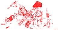 FILTRO ARIA (DIESEL) (1.6L) per Honda CR-V DIESEL 1.6 ELEGANCE 5 Porte 6 velocità manuale 2014
